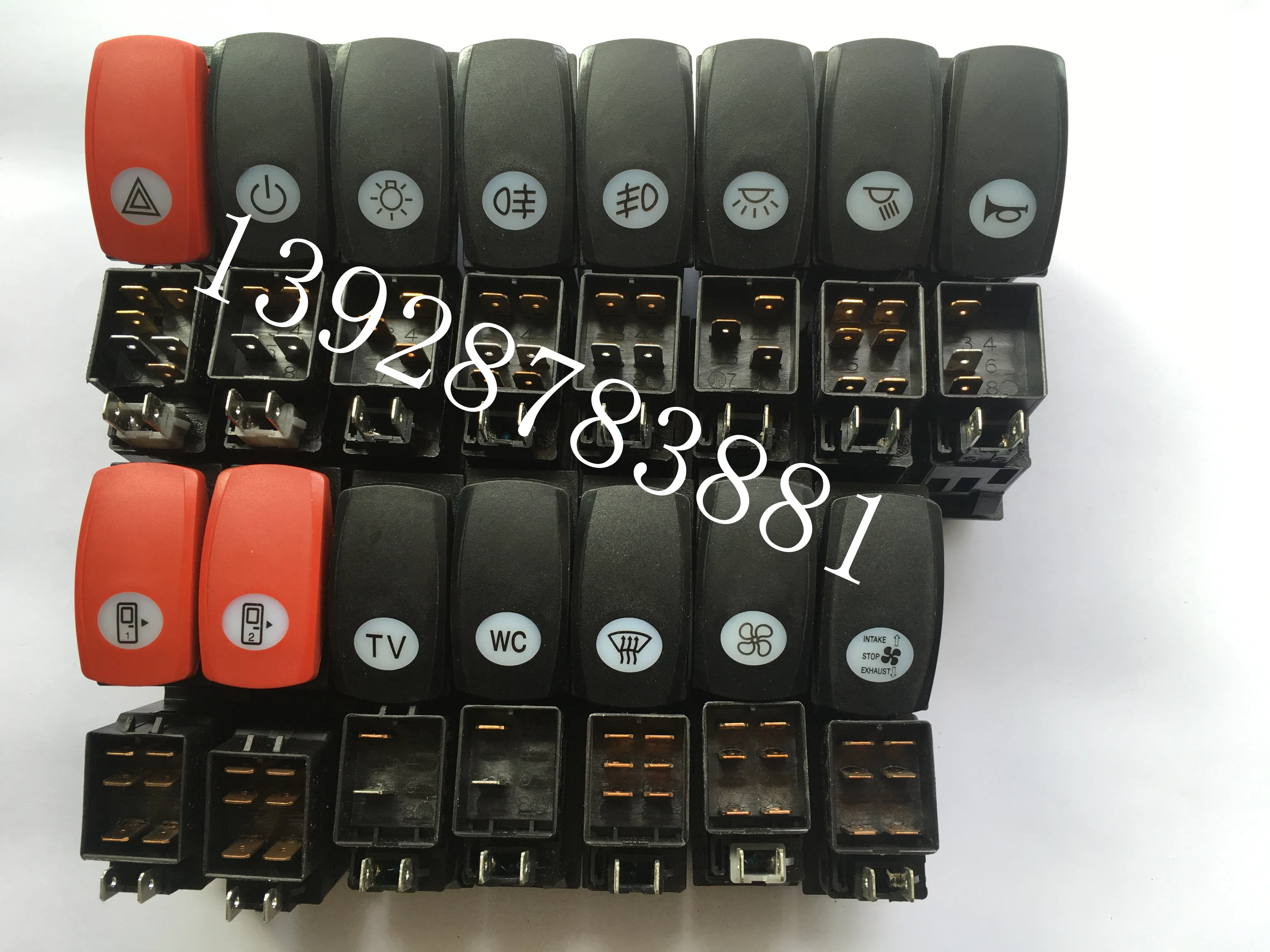 1 шт. Yutong автобус Тур zk6122/6120 наклонная пластина переключатель передней и средней