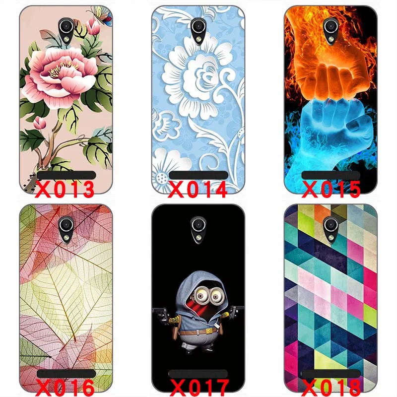 Fashion Coque Bumper Housing cover handphone cases Protective Cover Soft silicone case For Asus Zenfone Go ZC451TG |