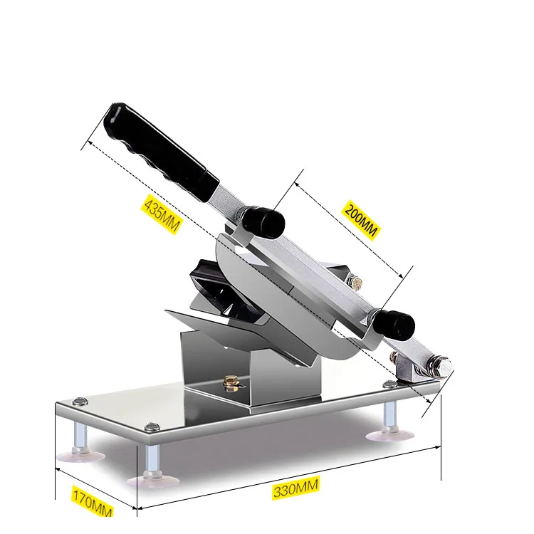 

Automatically deliver meat Lamb Slicer Manual cutting machine Commercial meat slicer