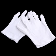 Best Price 1 Pair White Cotton Blend Gloves for Inspection Work Coin Jewelry Lightweight Safely Security Working Labor Gloves Best Price 1 Pair White Cotton Blend Gloves for Inspection Work Coin Jewelry Lightweight Safely Security Working Labor Gloves