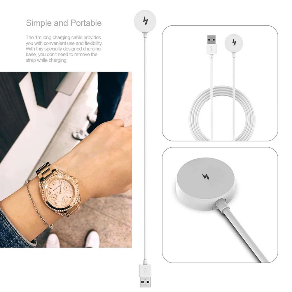 1M USB Smart Watch Charger Dock Kabel 