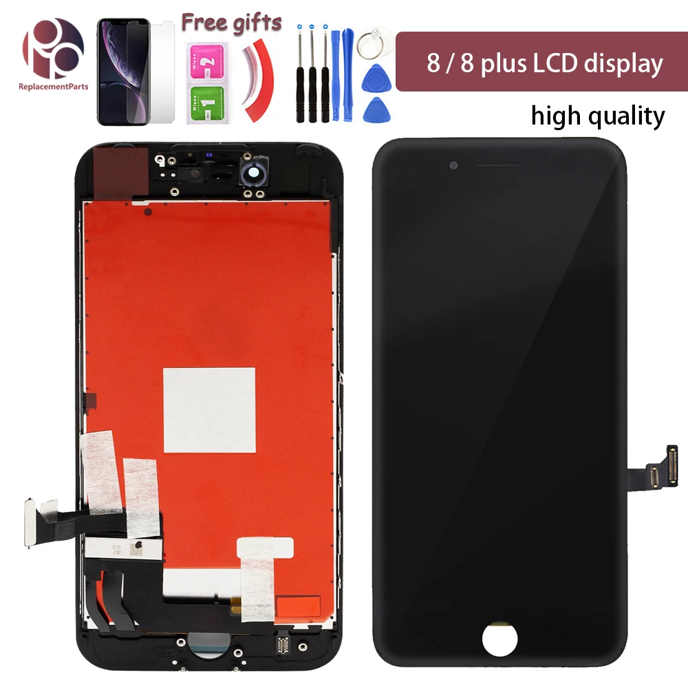 5 шт. Высокое качество ЖК-дисплей рамка для IPhone 7 8 Plus 7P P 7G 8G без битых пикселей lcd