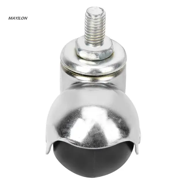 4Db Univerzális Golyó Forgó Bútorok Görgők Kerekek 1,5 Hüvelykes M10 Csavarrúd-Korróziógátló Hengerkerék Háztartási Kiegészítők - Image 5