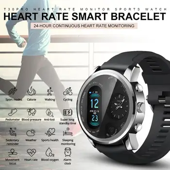 

Waterproof Smart Watch Heart Rate Blood Pressure Monitoring Watch Sports Fitness Smart Watch With Built-in 105 MAh Battery