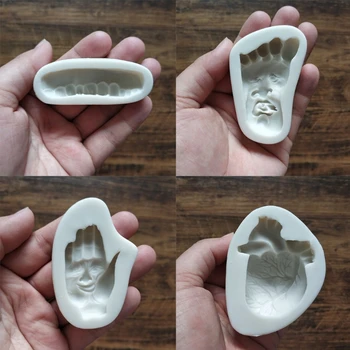 

2020 Halloween Series Human Organs Heart Hands Feet Teeth Crystal Epoxy Resin Mold