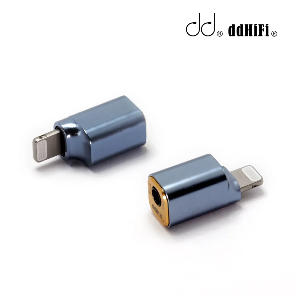 DD ddHiFi New Aluminum Alloy TC35i () Lightning to 3.5mm Jack AUX Male Headphone Adapter for iOS iPhone / iPad / iPod Touch