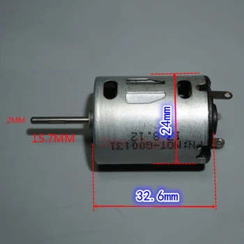 

Micro Mini RK-280 DC Motor 3.7V 4.2V 6V 7.4V 38000RPM High Speed 15mm Long Shaft Carbon Brush Engine DIY Hobby Toy Model