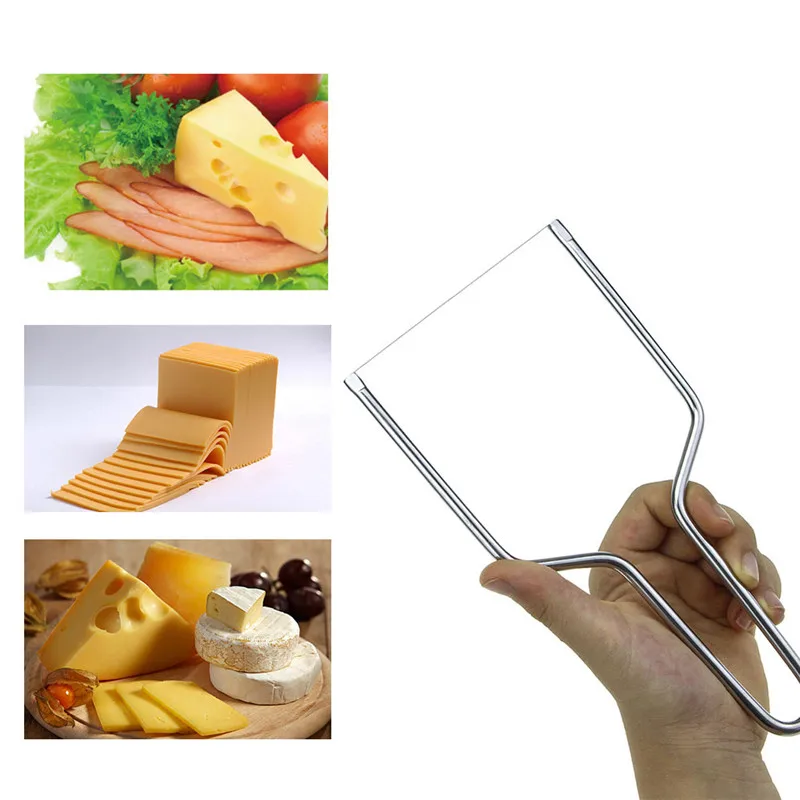 

Cheese Slicer In Stainless Steel Butter Cheese Cutting Board Cheese Grater Cutter Knife Cheese Quick Slicer Kitchen Supplies