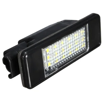 

2 x Car Rear 18 LED SMD License Number Plate Light Lamp 6000K For Peugeot 106 207 307 308 406 407 508 For CITROEN C3 C4 C5 C6 C8