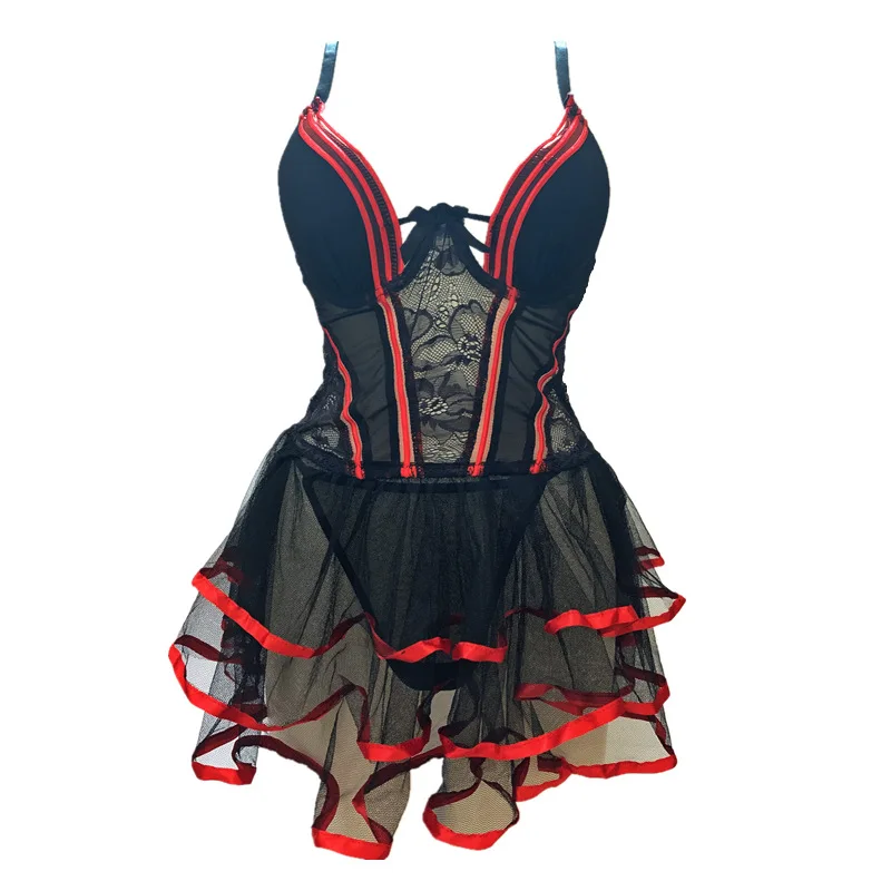 Red CINOON, новинка, сексуальный корсет, бюстье, высокоэластичное нижнее белье, женское нижнее белье, дышащая ткань, корсет, топ, черный корсет - Цвет: Red