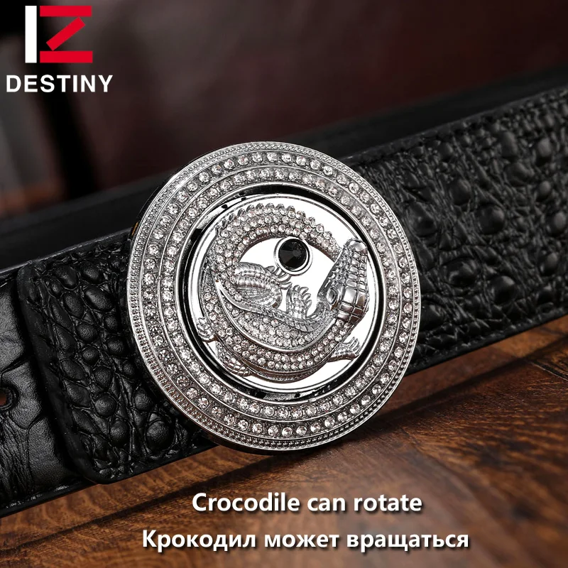 DESTINY новейшие мужские Стёганые Пальто Пояс крокодиловая кожа высокого качества