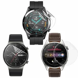 Premium TPU Soft Film Screen Protector for Huawei and Honor Smartwatches (46mm/42mm) (Huawei Watch GT)