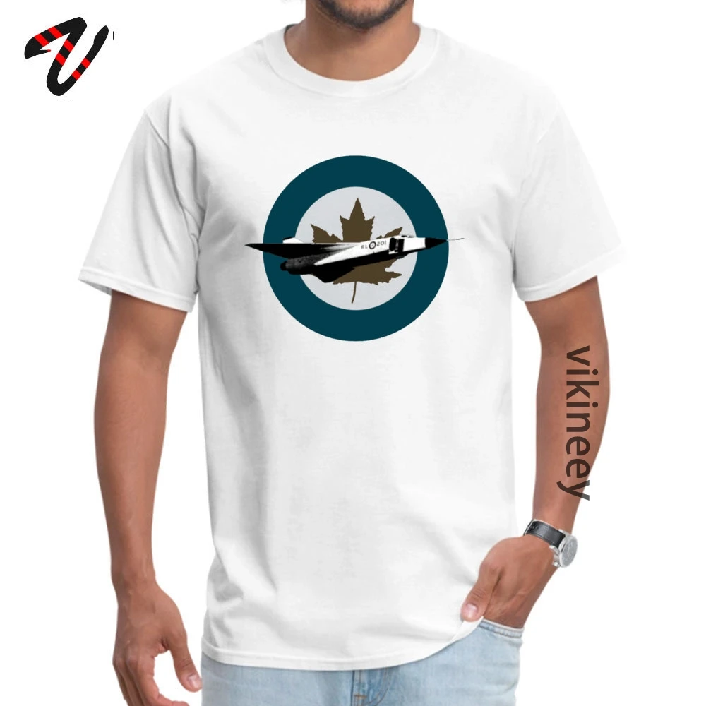 Avro Arrow O Neck T-shirts Summer Fall _white Tops Shirts Short Sleeve Family 100% Cotton Party Tshirts Custom Men Avro Arrow 8218 white