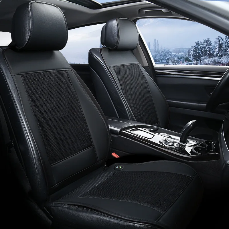 

12 V Summer Cooling Car Seat Cushion Ventilation Fan Seat Cushion Car-mounted Air Conditioning Refrigeration Driver Taxi Seat Cu