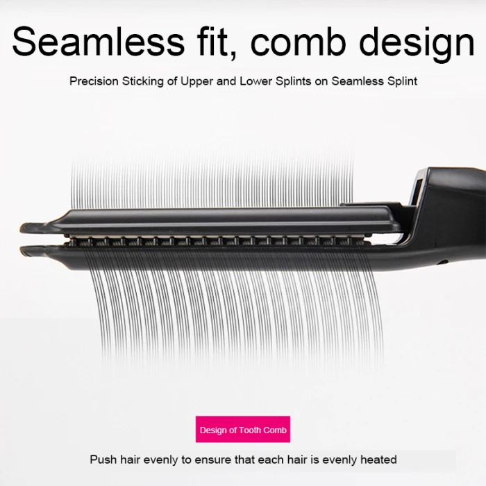 Выпрямитель для волос утюги быстрый нагрев Турмалин паровой керамический паровой релиз нагревательная пластина инструмент для укладки волос JIU55