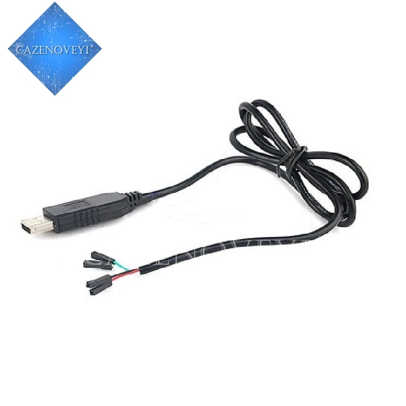 1 шт., кабель-преобразователь USB в RS232 TTL UART PL2303HX, 4 контакта
