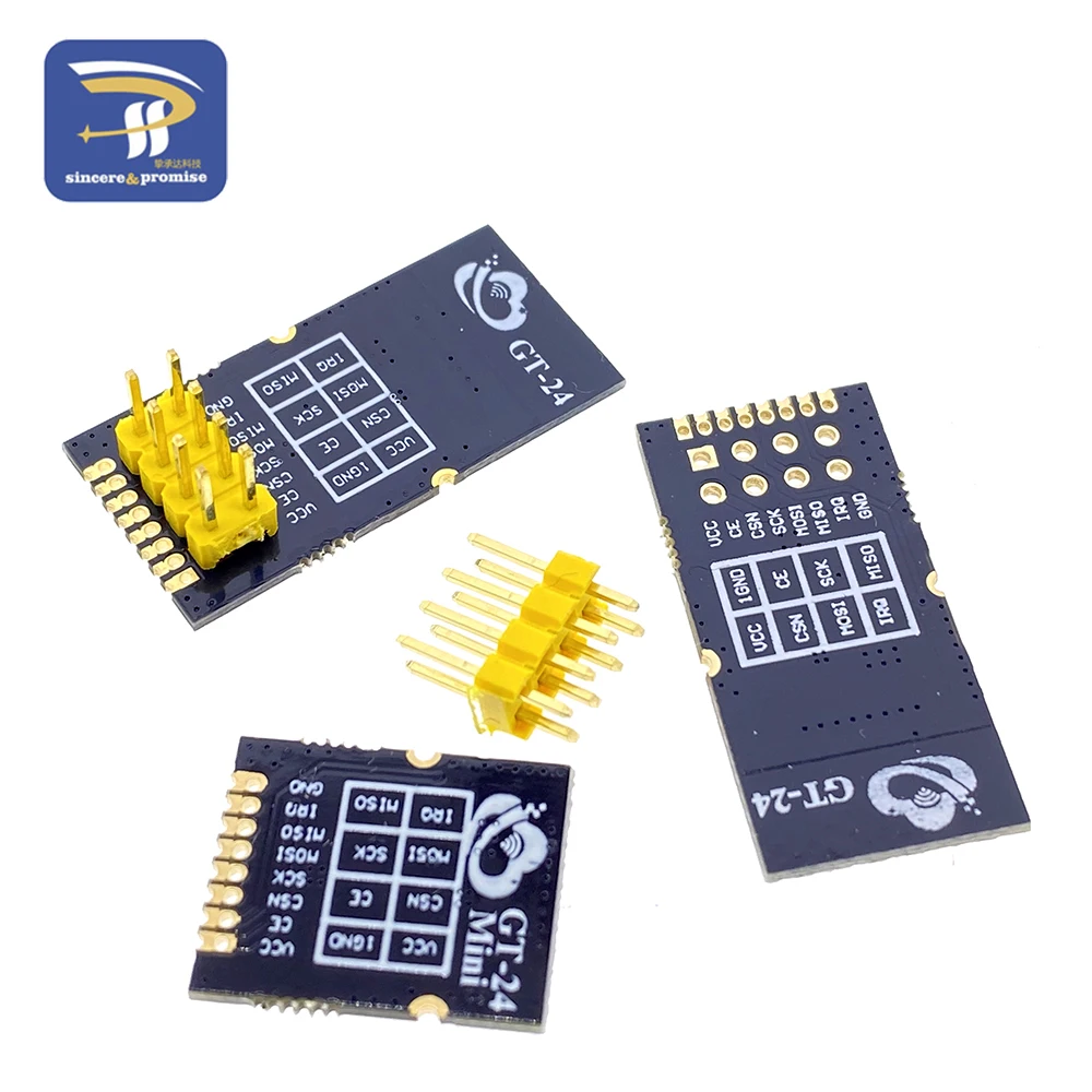 Модуль связи SMD с антенной 1 комплект 2 4G 1100 метров дальность NRF24L01 + PA LNA