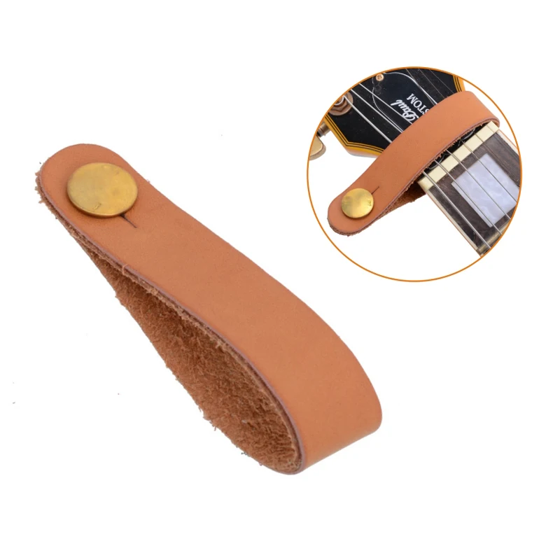 

1000pcs Colourful leather Guitar Neck Straps Black Green Red Brown four color starp provice guitar parts guitar accessories