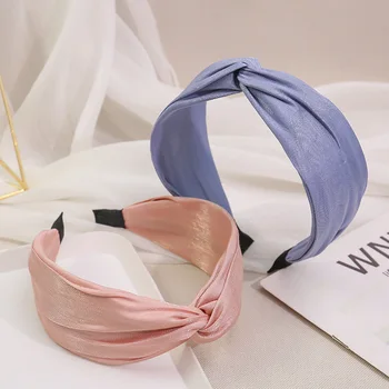 

Headband Women 's All -match Simple Out in Europe and America Elegant Headband Non-slip Hair Fixer Hairpin Hairband