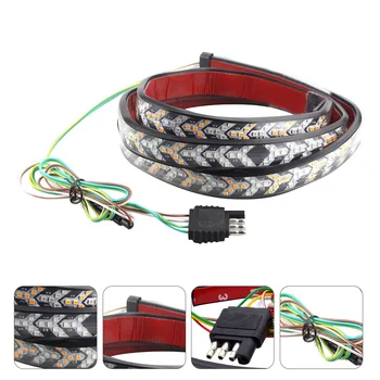 

1Pc Tailgate Light Bar 60 Inches Durable Brake Light Tail Light Turn Signal Light For Car Truck LED Tailgate Strip Light Reverse