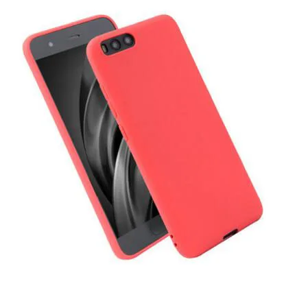 Xiaomi Mi 6 Mi6 Crystal Clear And Matte Candy Solid color Silicone TPU  case for Xiaomi Mi 6 Mi6 Ultra thin cover case phone belt pouch Cases & Covers