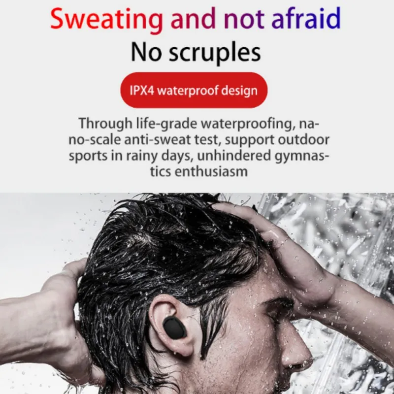 For the left ear only one earphone Xiaomi Redmi 2 AirDots True Wireless Bluetooth Headset