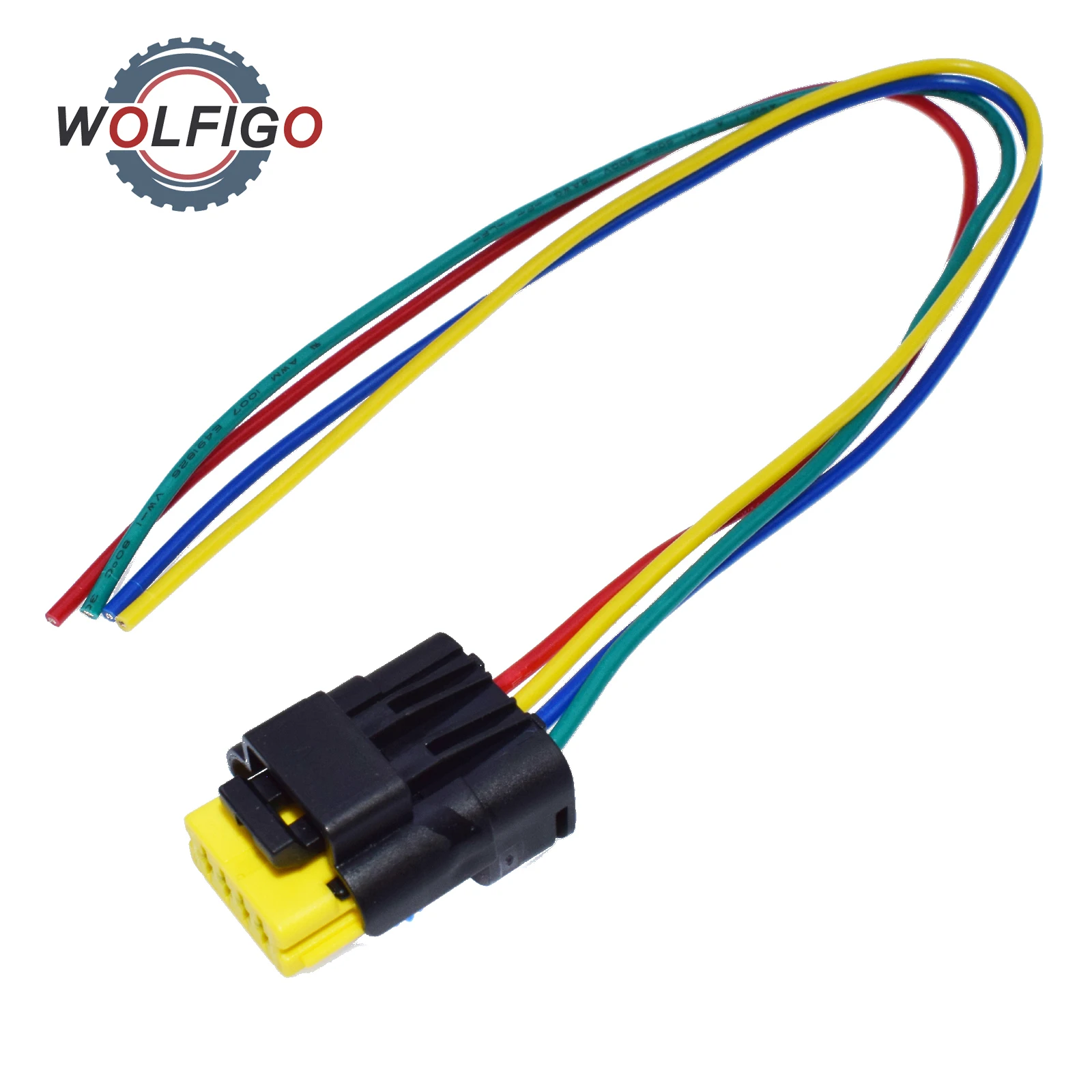 Комплект проводов для ремонта топливного насоса WOLFIGO штепсельная вилка 4 Pin Renault