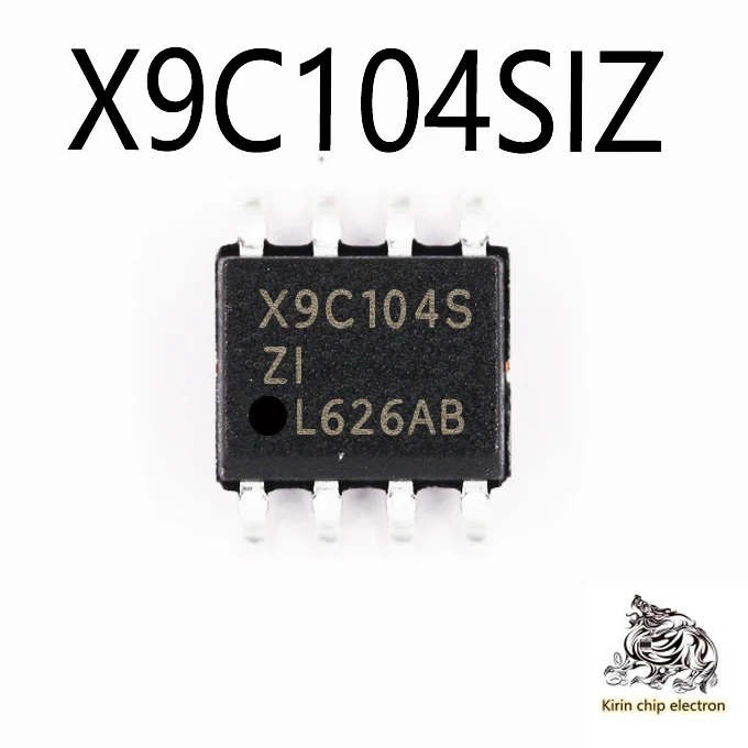 3 шт./лот X9C104S x9c104 Размер X9C104SZI пластырь SOP8 цифровой потенциометр новый