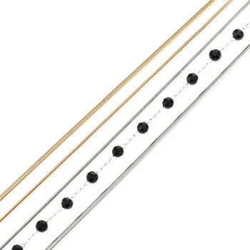 

1 Set 51.5cm long Stainless Steel Face Mask And Glasses Neck Strap Lariat Lanyard Necklace For Women Jewelry Mixed 54cm long