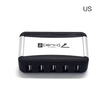 

Hub For PC Laptop USB 2.0 Converter AC Power Adapter 7 Port High Speed Durable US/EU Plug