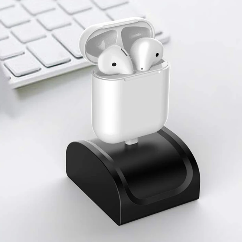 Подставка для Airpods держатель док-станция кабель управление настольная подставка для или Apple Airpods зарядная док-станция силиконовый