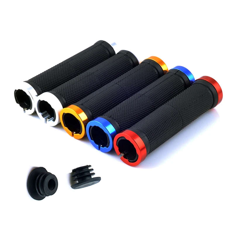 

1 pair Bike Bicycle Motorcycle Handlebar Cover Grips Smooth Soft Rubber Handlebar Cover Handle Bar End Accessories