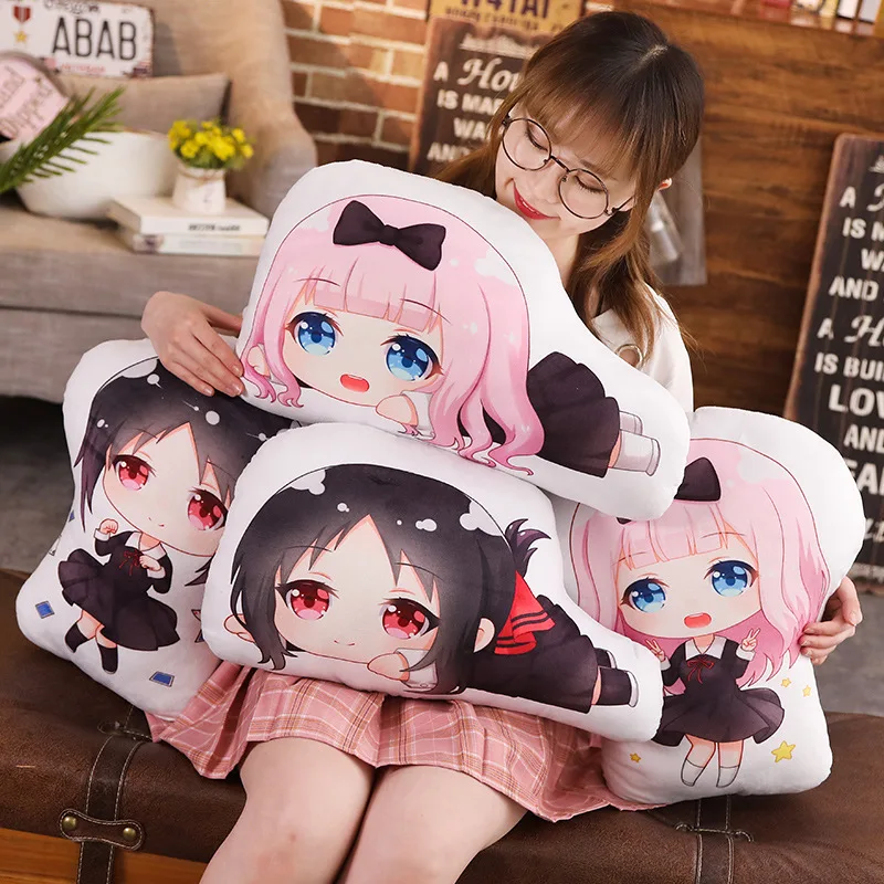 Kaguya-sama: Love Is War декоративная подушечка диванная подушка кровать в стиле аниме диван подарок Fujiwara Chika Shinomiya Kaguya
