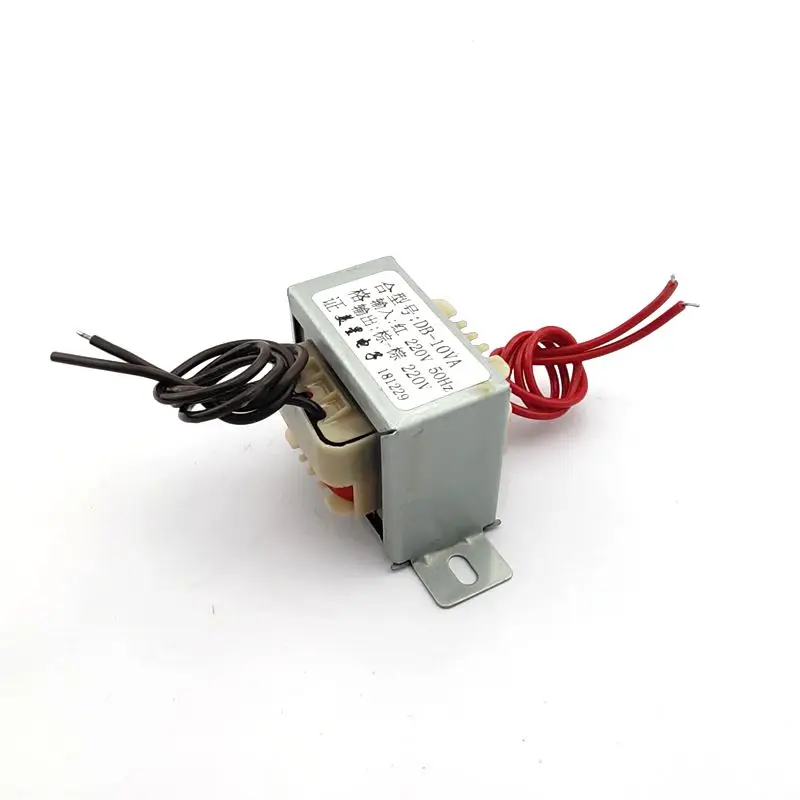 220v Isolation transformer 10W EI48*24 DB-10VA 220V to 220V 1:1 security  isolation anti-jamming filtering