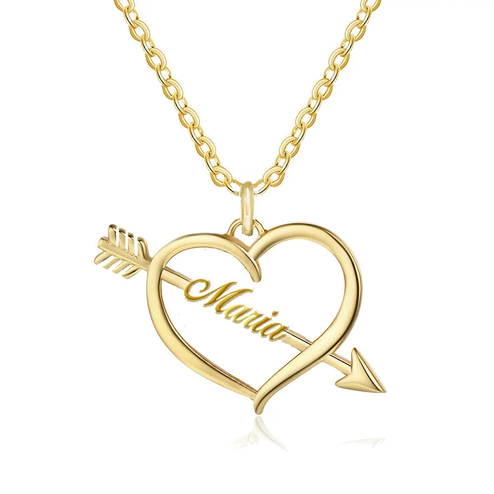 Love Arrow Pendant Necklace 