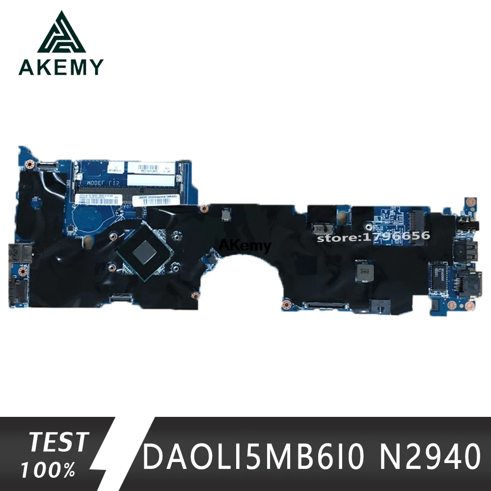

For Lenovo Yoga 11E Touch ThinkPad 11e Laptop Motherboard 00HT223 DAOLI5MB6I0 CPU N2940 SR1YV DDR3L 100% good test