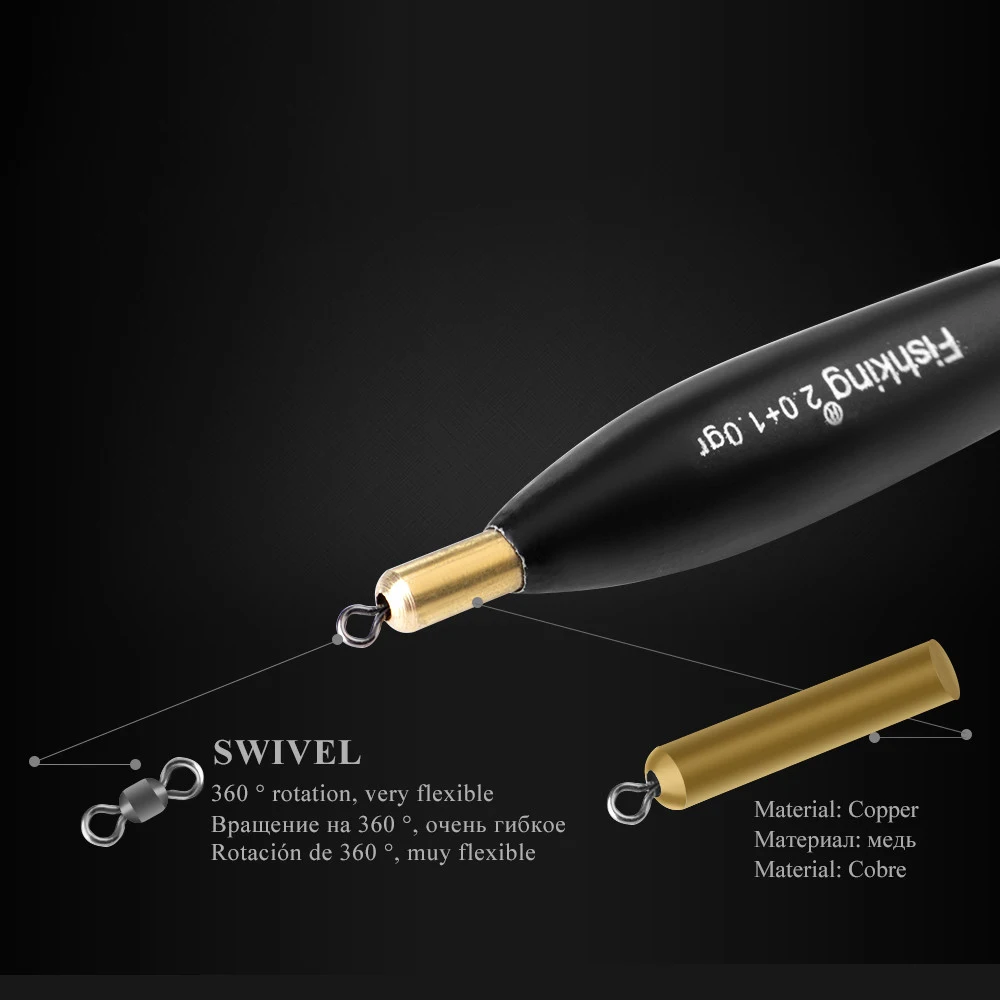 Рыбы Король 3 шт./упак. Баргузинский пихты Float 1 0 + 0g/1 5 0/2 0g из бальзового дерева