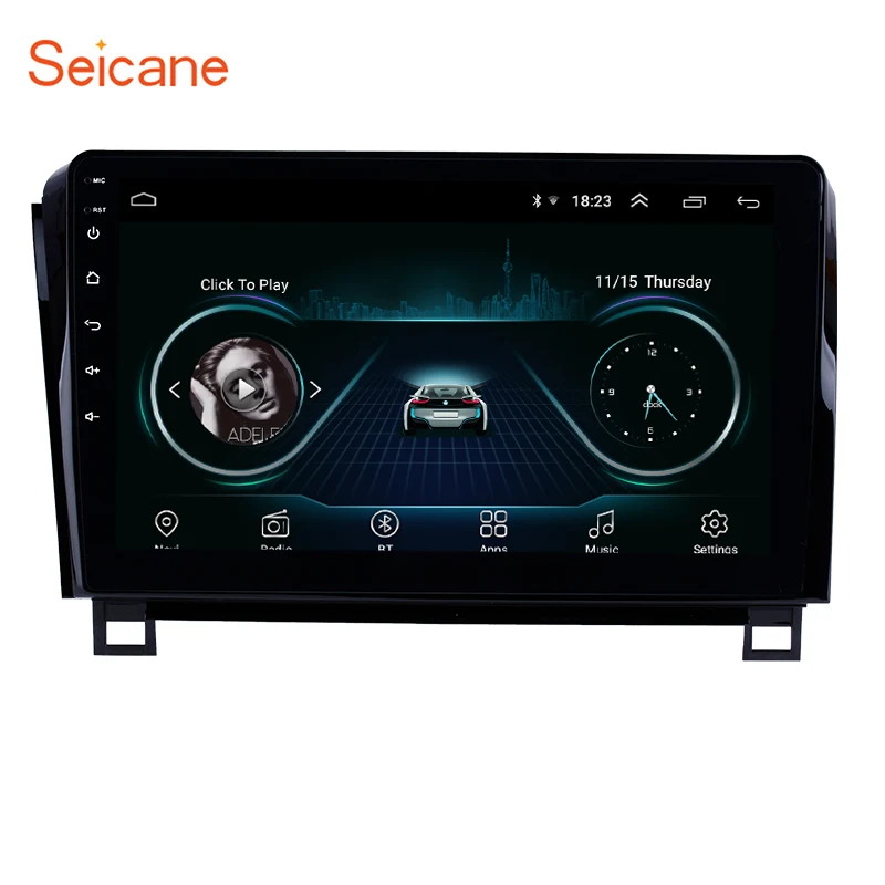 Clearance Seicane car Radio GPS Navigation System Android 8.1 for 2006 2007 2008 2009 2010 2011-2015 TOYOTA Sequoia Support Radio Carplay 0