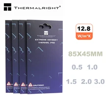 Тепловая правая термопрокладка 85X45 12,8 Вт/mK 0,5 мм 1,0 мм 1,5 мм 2,0 мм Высокоэффективная теплопроводность оригинальная аутентичная