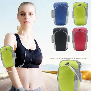 

Universal Arm Bag for Smartphone MP3/MP4 Waterproof Outdoor Sports Armband Protective Holder Pouch Case Bag with Earphone Hole