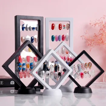 

PE suspension frame Nail model display photo frame Color card display stand Jewelry display stand Jewelry display photo frame