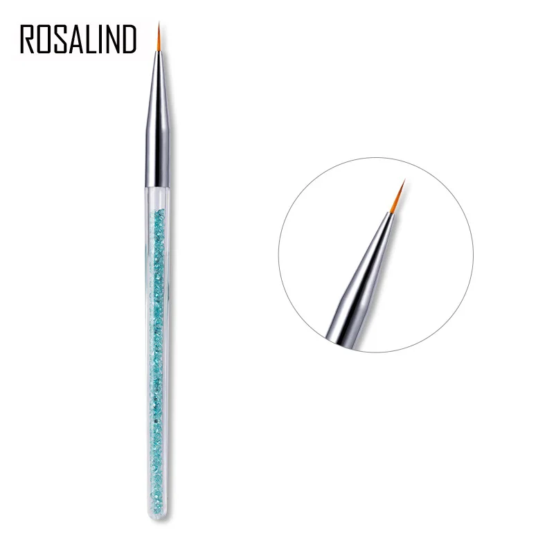 N5297-03 ROSALIND набор инструментов для маникюра акриловая кисть для точечного нанесения Светодиодный УФ-гель для всех маникюрные щетки дизайн ногтей - Цвет: N5297-03