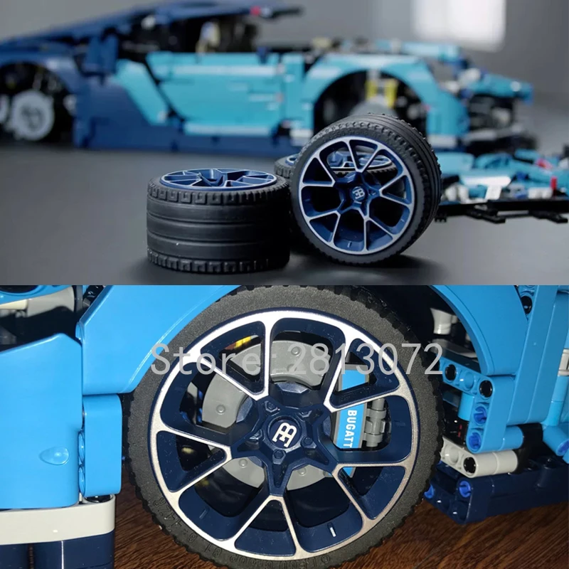 20086 Supercar Bugattis Blue Technic 42083 3625 шт Chiron модель автомобиля строительные блоки кирпичи игрушки