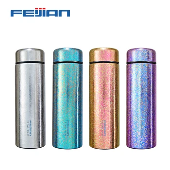 

FEIJIAN 400ml Insulate Thermos tea mug Thermos Coffee cup 100% Titanium thermal bottle Vacuum flask Gift Box