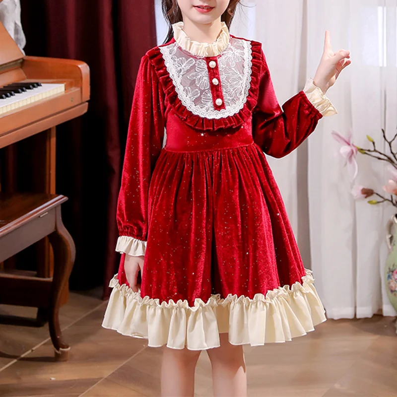 Girls Princess Dress Lolita Girl Lolita Children Dress Dress Girls