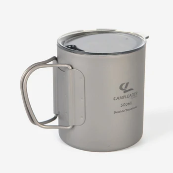

Water Cup Double Layer Drinkware Cookware Outdoor Camping Hiking Picnic