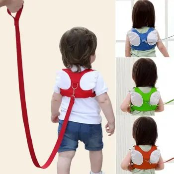 

Kids Anti-Lost Traction Cable Anti-Lost Rope Wing Cartoon Children's Anti-lost Safety Straps Wings angel Anti Drop Towing Rope