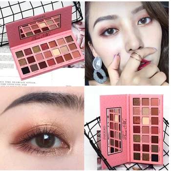 

21 Colors Shimmer Matte EyeShadow Palette Pigment Glitter Eye Shadow Pallet Nude Smoky Makeup Pallete Cosmetics