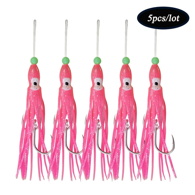 AS Stainless BKK Hooks Glow Squid Skirts Hooks Slow Fast Jigging Carbon  Hooks Falling Saltwater Fishing Accessories - AliExpress