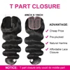 Unice Hair 100% Brazilian Human Hair Body Wave 8-18 Inch 4*4 Lace Closure Natural Color Remy Hair Weaving 1PC Free Shipping 5